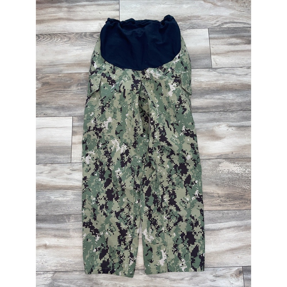 US Navy NWU Type III Maternity Pants XS Regular Green Camo Cargo Slacks